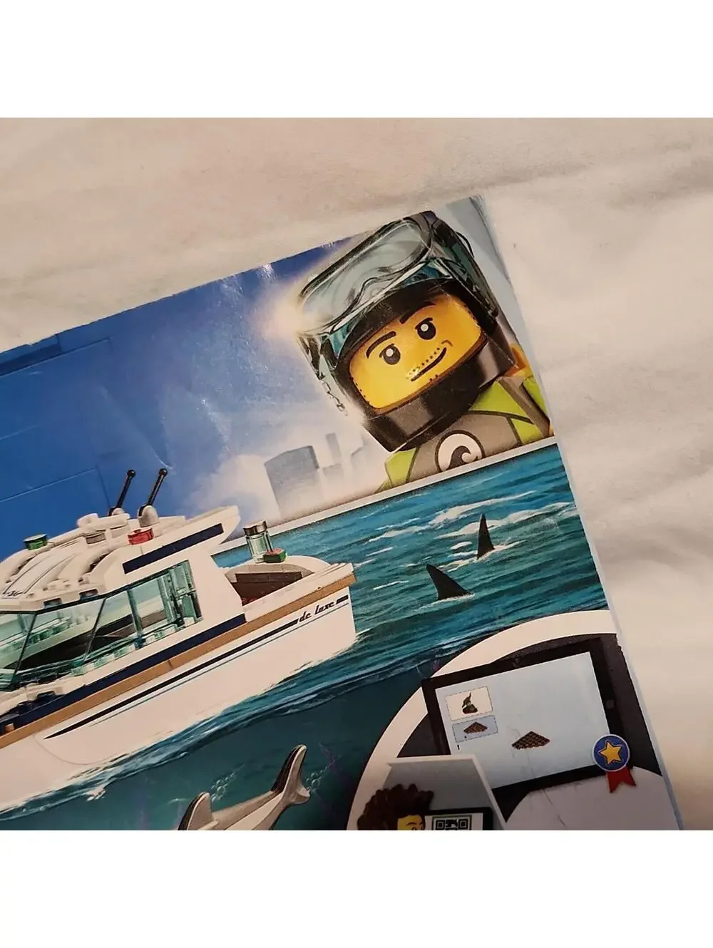 Lego 60221 Diving Yacht Boat Instruction Book Only